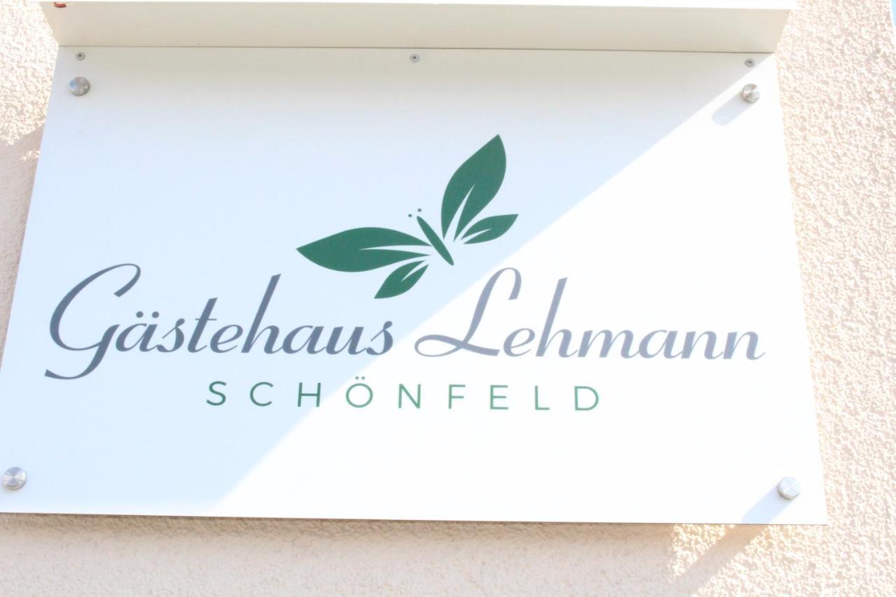 Gaestehaus Lehmann Schonfeld  Bagian luar foto